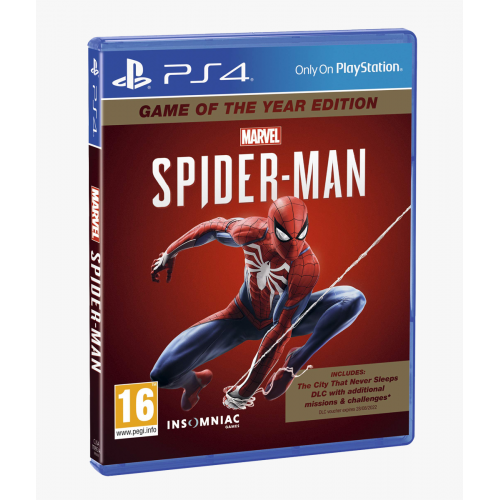 Marvel SPIDER-MAN GOTY - PS4 (Used)